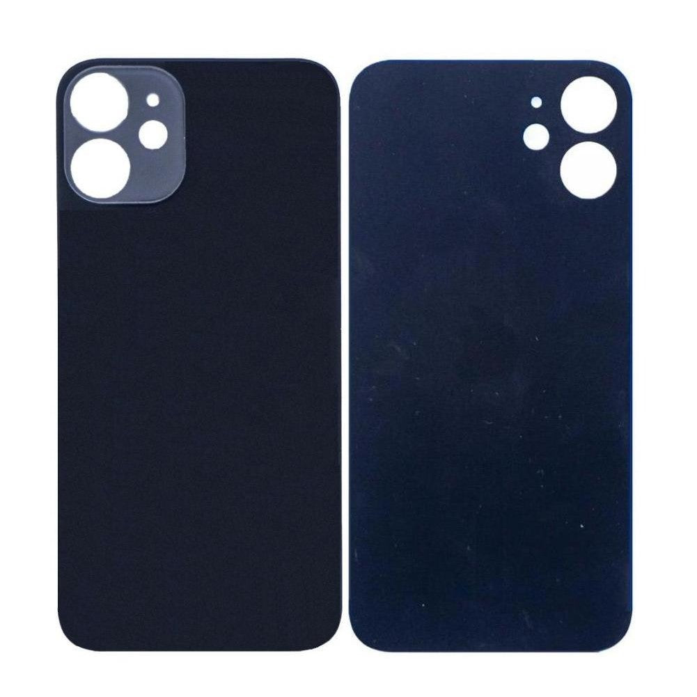 Back Glass Panel for Apple iPhone 12 Mini Black - EGFix Back Glass Panel for Apple iPhone 12 Mini Black - EGFix